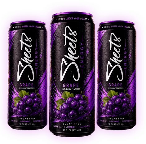 Sheets Energy Drinks - Grape